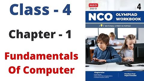 NCO- National Science Olympiad | Class - 4 | C - 1 | Fundamentals Of Computer | By - Sudhir Sir