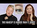 Makeup Challenge: Trying a look outside our comfort zone!