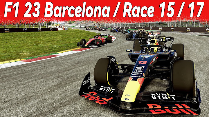 Das beste Rennen der Saison/ Barcelona / F1 23 /Oldbunnys Virtual F1 Liga 15/17