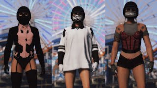 GTA V Online | ︎SUPER CUTE FEMALE OUTFIT COMPONENTS! (Tryhard/Freemode) (PS4/Xbox One/ PC)︎