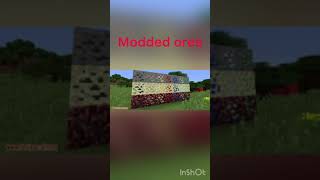 Minecraft Ores Modded Vs Unmodded