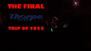 (STROBES) The final, windy and rainy Thorpe Park trip of 2025 for FRIGHT NIGHTS! screenshot 5