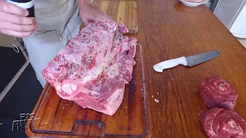 Como limpar a costela de boi?