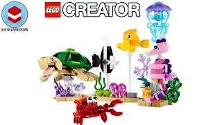 LEGO Creator 31158 Sea Animals Speed Build Review