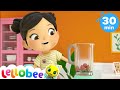 Let's Make Smoothies Song + More Playtime Songs For Kids | @Lellobee City Farm - Kids Songs