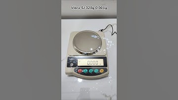 #candientu Cân điện tử tiểu ly cân vàng vibra SJ 320G 0.001G