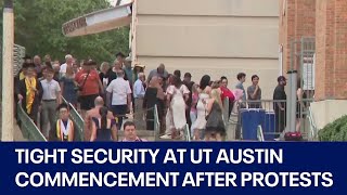 UT Commencement 2024: Tight security at ceremony after protests | FOX 7 Austin