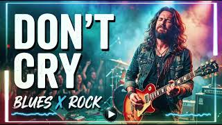 Guns N' Roses - Don't Cry 🔥 Blues Rock Cover 🔥 Relaxing Blues X Rock