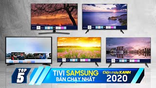 Top 5 tivi Samsung bán chạy nhất Điện máy XANH 2020