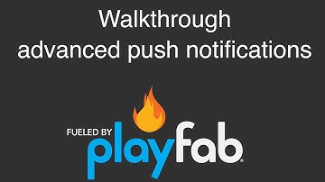 Advanced Push Notifications Sample Walkthrough