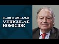What does the prosecution need to prove in a New Jersey vehicular homicide case? Answered by NJ Criminal Defense Lawyer | Blair R. Zwillman | Morristown, NJ | 973-577-8389 |...