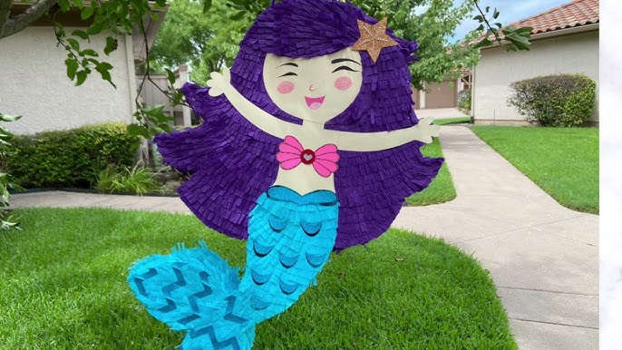 PIÑATA de SIRENA paso a paso