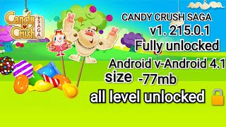 HOW TO DOWNLOAD CANDY CRUSH 😍 SAGA UNLOCKED ALL LEVELS. screenshot 5