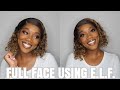 FULL FACE USING E.L.F. MAKEUP |JESSIKA MARSHAY