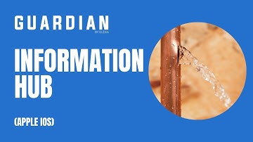 Where to Find the Information Hub (iOS) | Guardian by Elexa Support