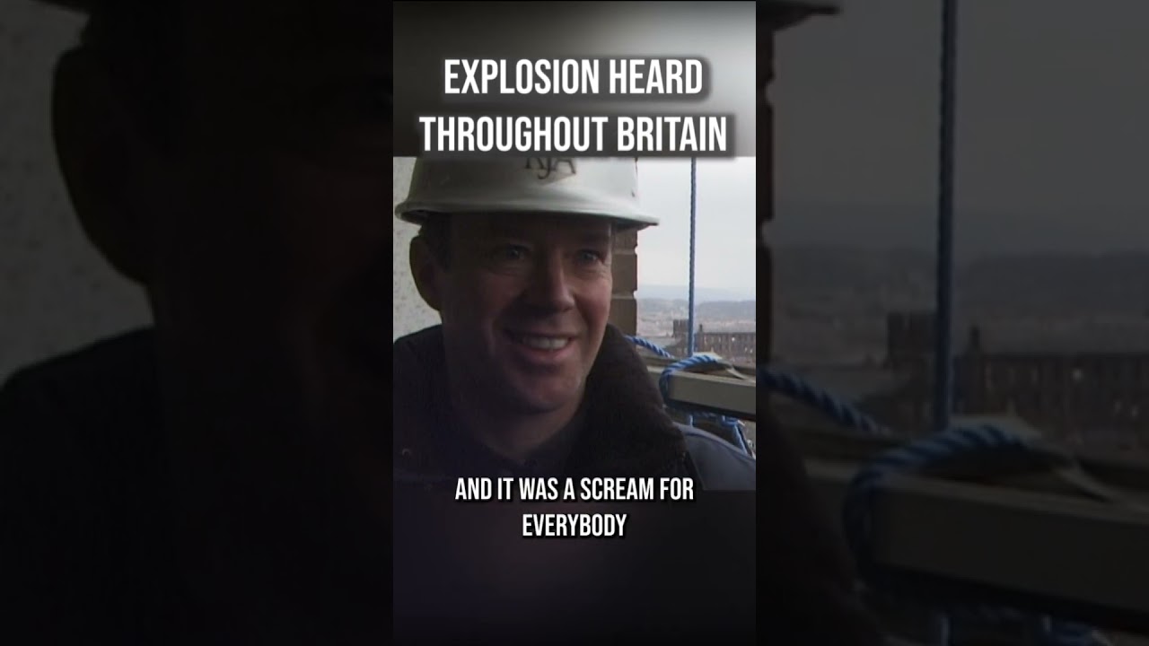 Film backdrop image for The explosion heard throughout Britain... engineering explosives explosion britain detonators (2024)