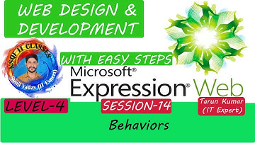 Level 4 Web Design & Development S-14 Behaviors