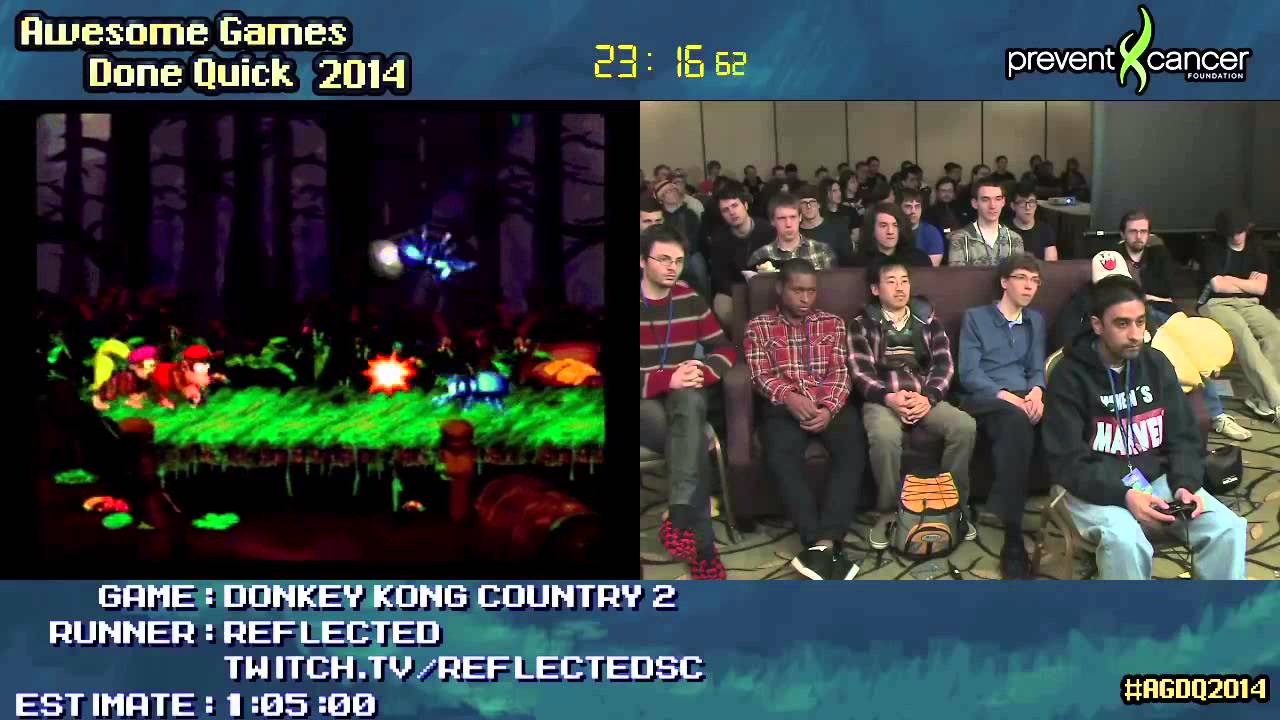 Donkey Kong Country 2 :: SPEED RUN Live (