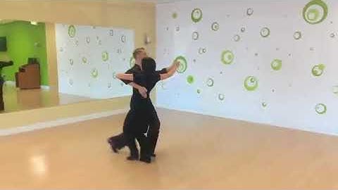 Tango Reverse Turn with Outside Swivel