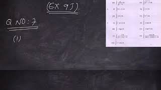 Online chse | integration | solution of ex9j | elements of mathematics chse class 12