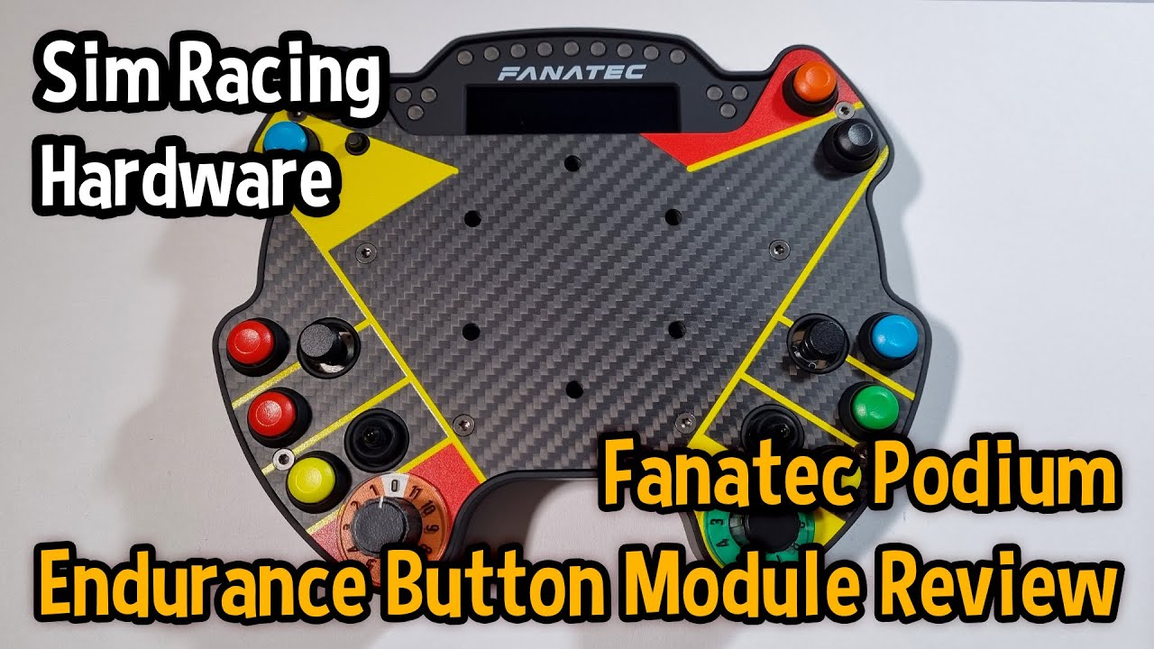 Fanatec Podium Endurance Button Module Unboxing & Review