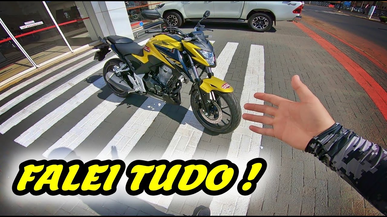TESTANDO A NOVA CB 300F TWISTER