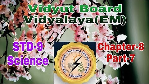 740.Std-9, Science, Chapter-8, Part-7,Vidyut Board Vidyalaya | BHAGYESH THAKKAR