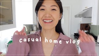 VLOG: casual weekend cooking at home, opening up