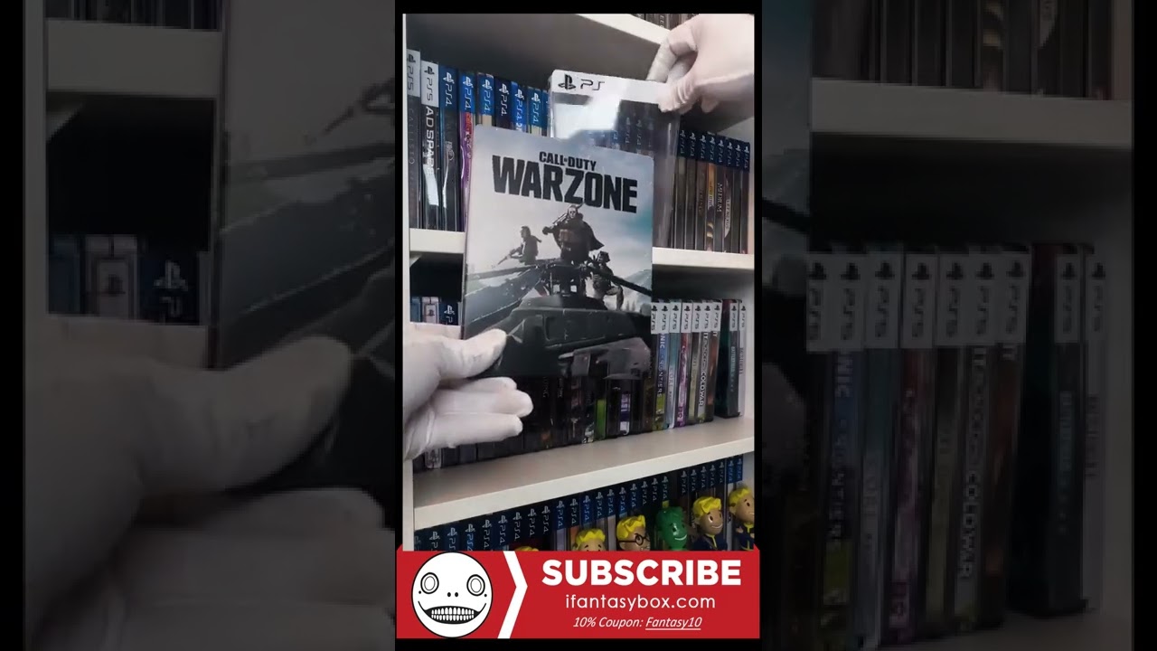 Call of Duty War zone Pre Edition Steelbook | FantasyBox
