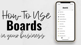 How To Use Boards In Your Business