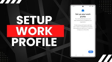 How to Set Work Profile on Android - 2025