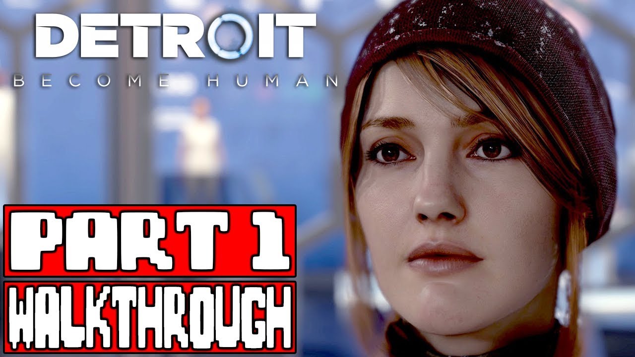 Detroit Text DETROIT BECOME HUMAN Gameplay Walkthrough Part 1 - No Commentary - YouTube