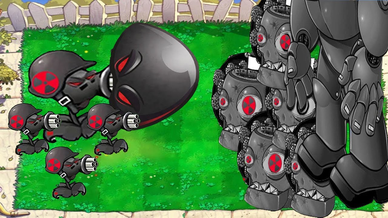 Doom Gatling Gloom-shroom vs Doom Dr.Zomboss Giga - Plants vs Zombies ...