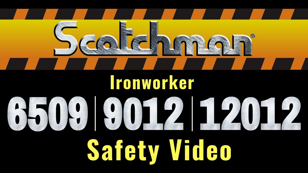 Scotchman 6509-24M Ironworker Operators Manual /& Parts