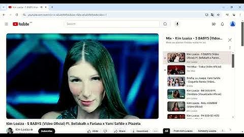 Kim Loaiza   5 BABYS Video Oficial Ft  Bellakath x Fariana x Yami Safdie x Ptazeta   YouTube   Googl