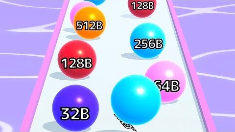 Ball Run 2048 💸🎱🏀 MAX LEVELS!! All Levels Gameplay Walkthrough Android, iOS NEW UPDATE