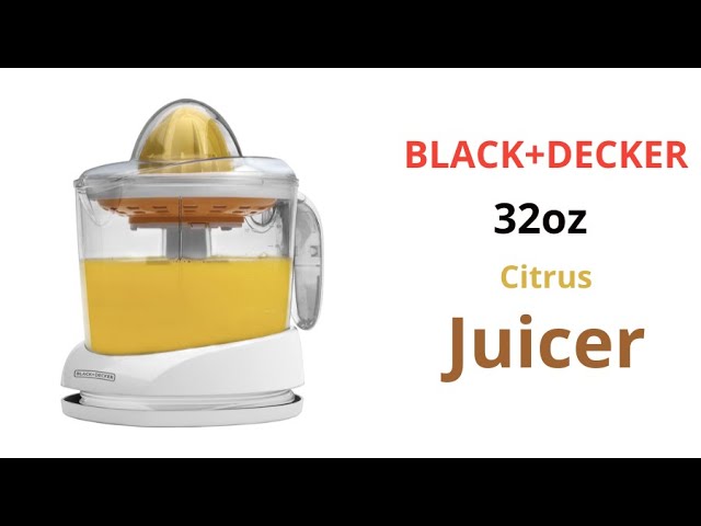 Black & Decker CJ650W CITRUS JUICER - UNBOXING And DEMONSTRATION - REVIEW .  