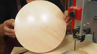 Guide to making perfect circles with the Einhell Bandsaw