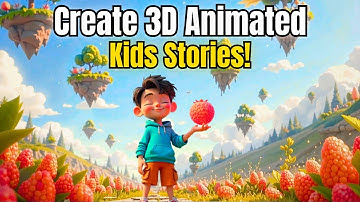 Create 3D Animated Kids Stories with Consistent Characters Full Pollo AI Tutorial
