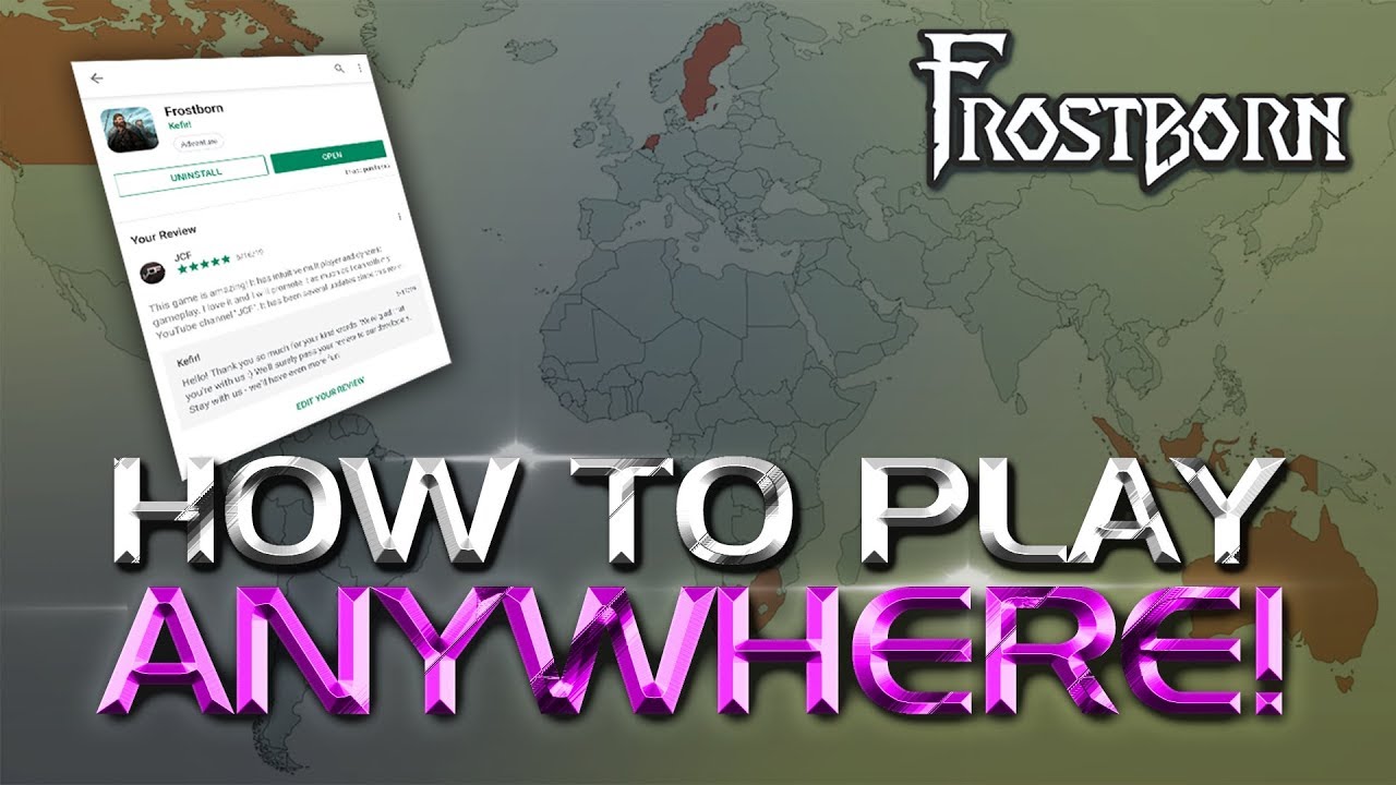 How to Download Frostborn in any Country! How to Play Now! last day on earth atv