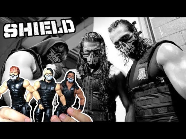 WWE Then Now Forever The Shield Mattel Exclusive Action Figure Wrestling Toys 