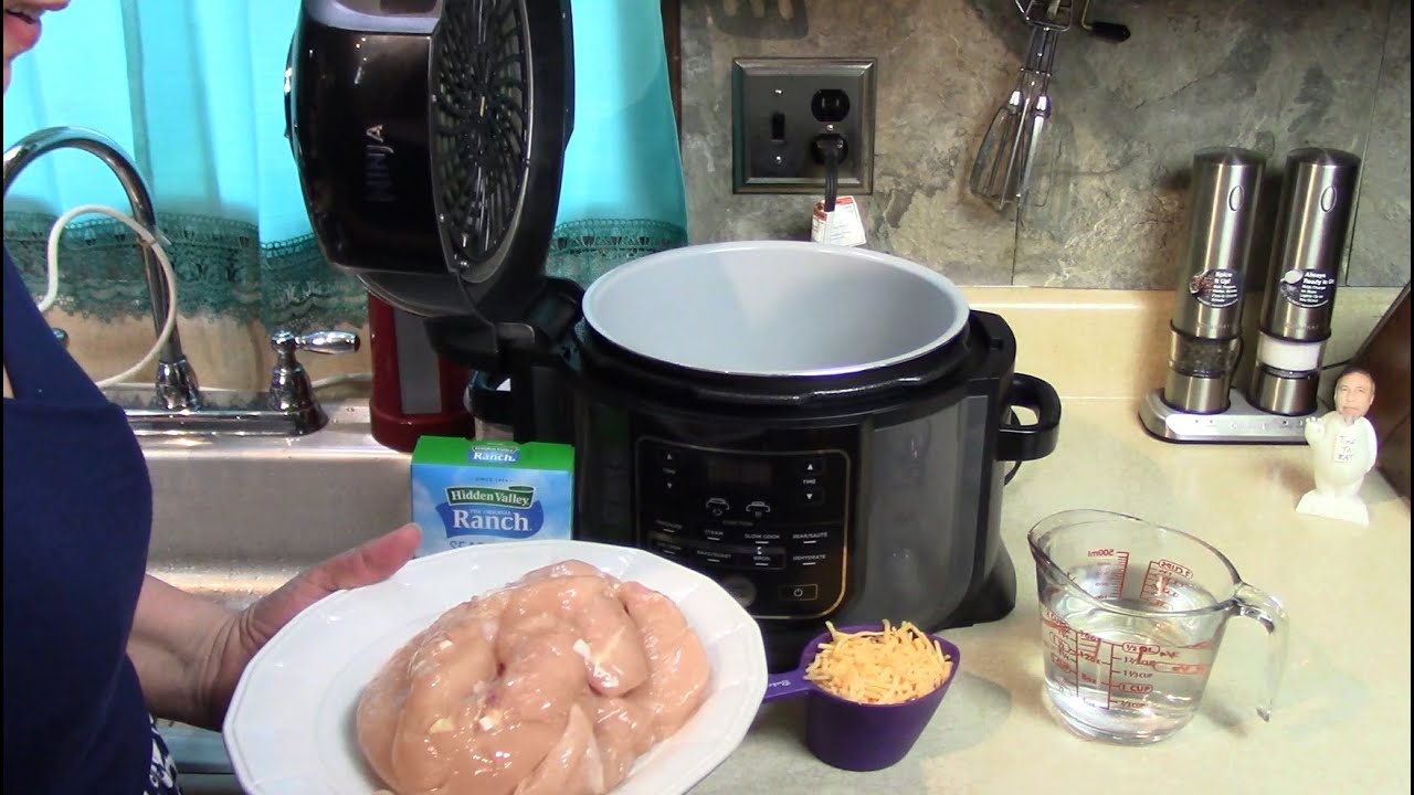 Pressure Cooker Ranch Chicken and Pasta - YouTube