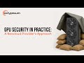 GPU Security in Practice: A Neocloud Provider's Approach