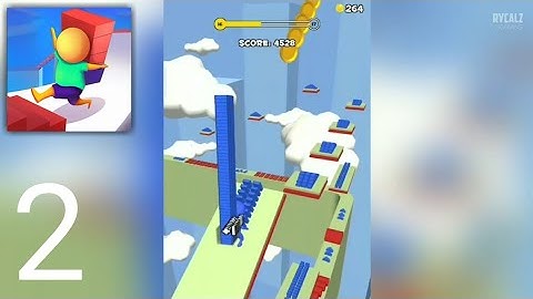 Stair Run - Build your path Gameplay Walkthrough Part 2 (Level 30 - 40)