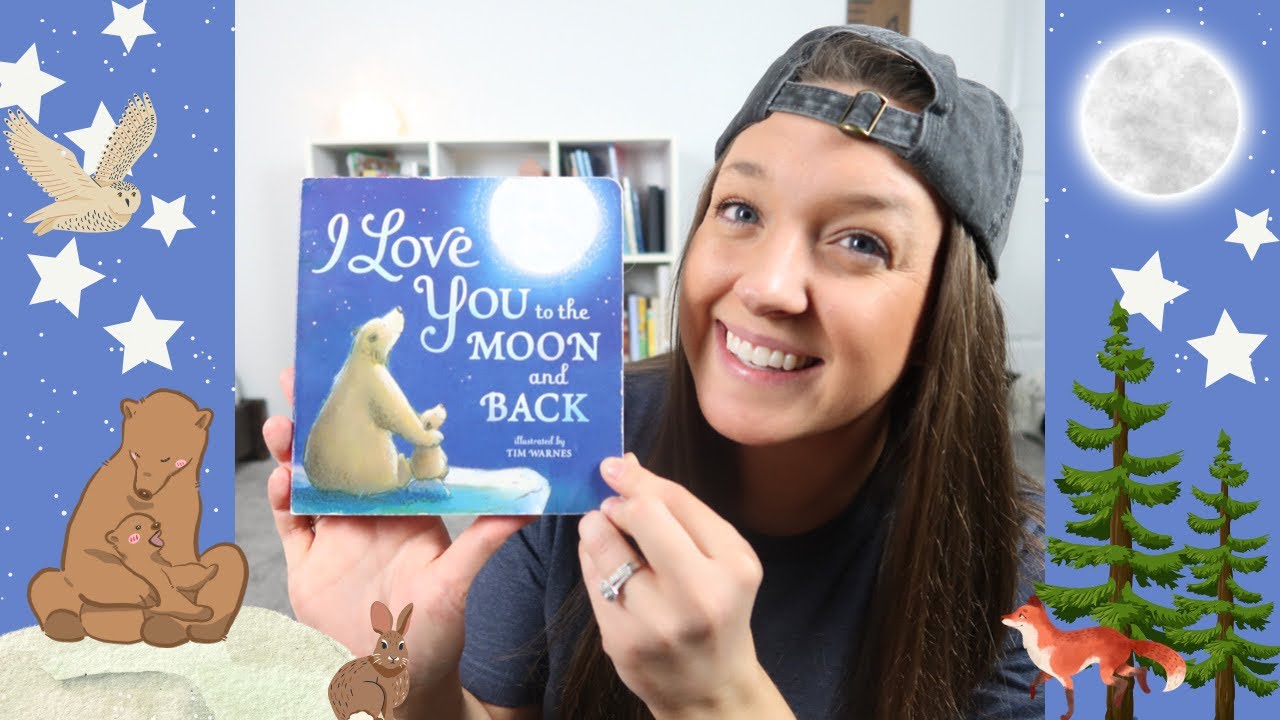 Kids Book Read Aloud: 🐻 I LOVE YOU TO THE MOON AND BACK By Tim Warnes