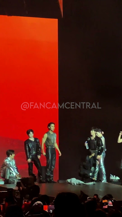 SEVENTEEN MINGYU, JOSHUA flex muscles for 'favorite pose' at BE THE SUN Bulacan concert | #shorts