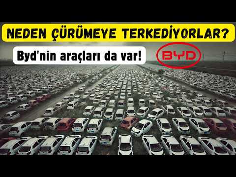 Çin'de Yüz Binlerce Elektrikli Otomobil Neden Çürümeye Terk Ediliyor?
