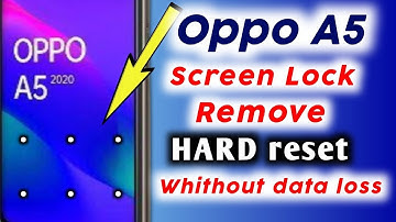 Oppo A5 2020 Ka Lock Kaise Tode | Oppo A5 2020 Hard Reset Without Password & Factory Reset