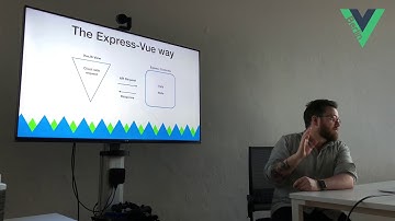 Vue.js // Berlin: Meetup 10.04.2018 - Daniel Cherubini-Replacing Vuex and Vue-router with Express.js