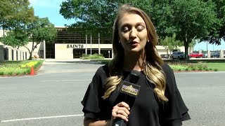 Update on Saints first practice in pads